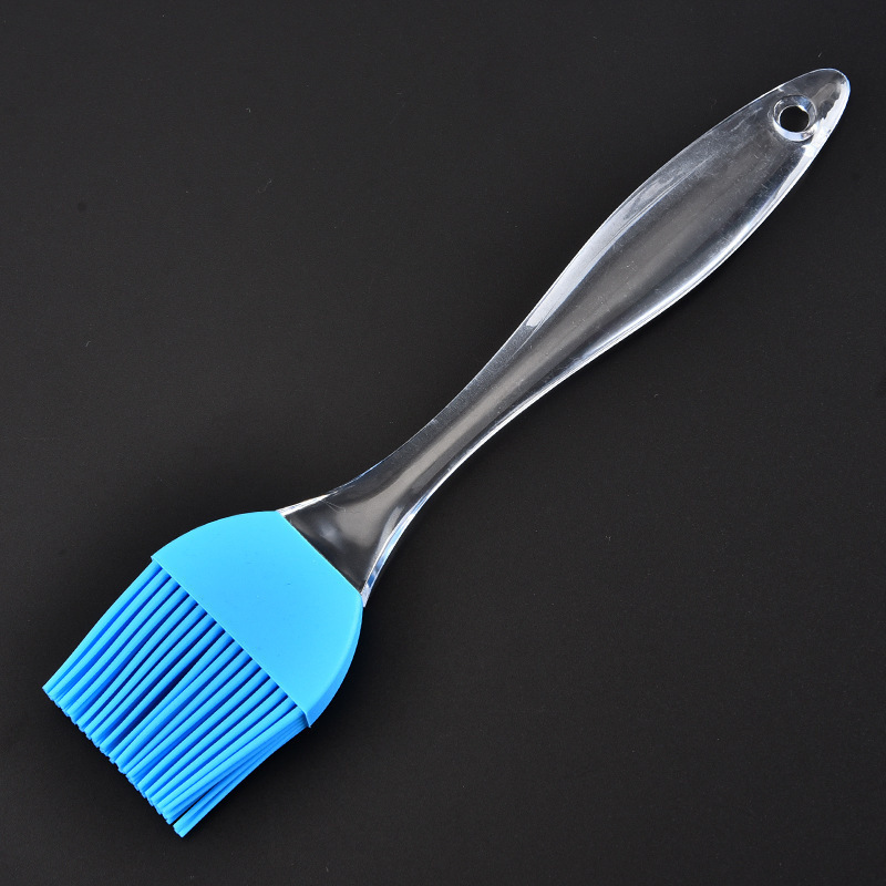 Plastic Handle silicone BBQ Oil Brush Transparent Oopp bag Kitchen Tools Eco-friendly food grade Silicone