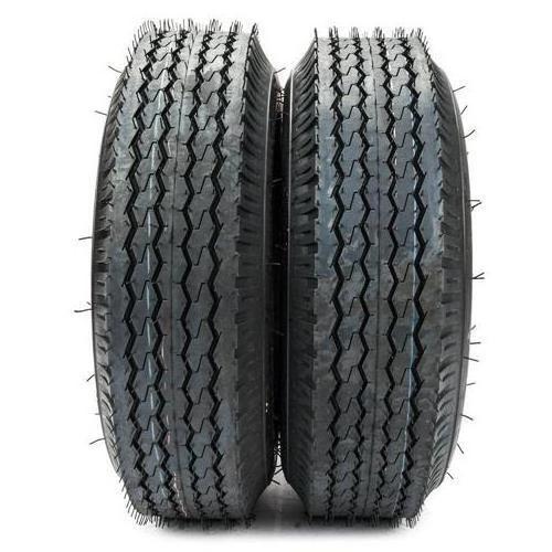 Motorcycle Parts Front and Rear Diamond Stud Trailer Tires High Speed Rated Tubeless Tyre 4.00-8 4.80-8