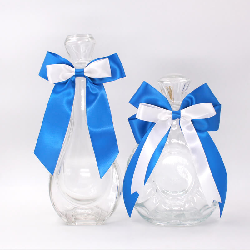 New design Bottle neck bow/wine bottle bow tie/decoration ribbon bow