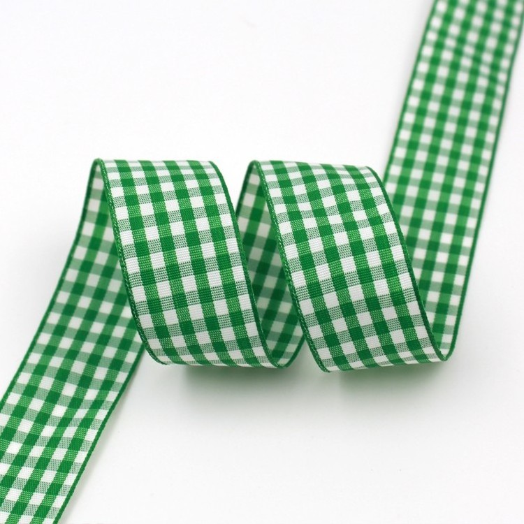 Wholesale Polyester Scottish Tartan Plaid Ribbon