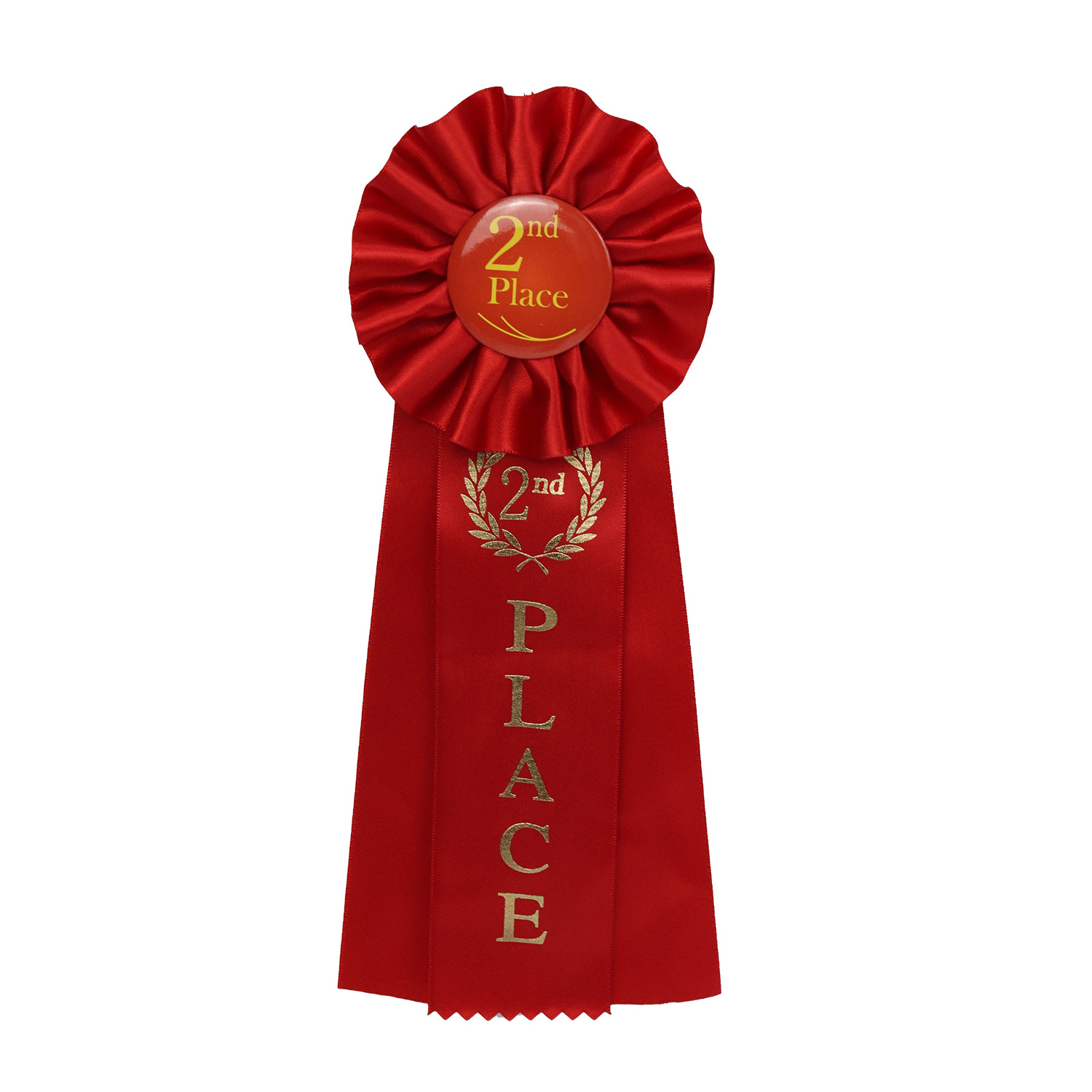 Wholesale Various Match Badge Awards Ribbon  Multicolor Theme Transfer Satin Rosette Bow for Celebrating Victory