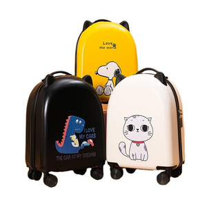 Newly Designed 18inch Cat Ear Kids Suitcase Cute Cartoon Children Trolley Roller Luggage Bag Kids Gift Travel Luggage