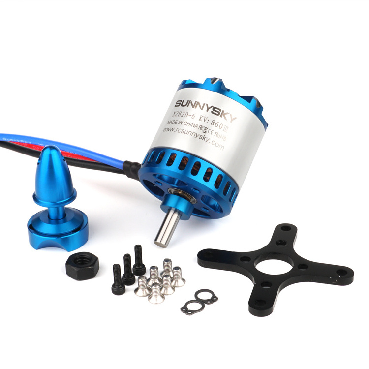 SUNNYSKY X2820-III 570KV 860KV 1000KV 1250KV Brushless Motor for RC Quadcopter Airplanes Fixed Wing Plane