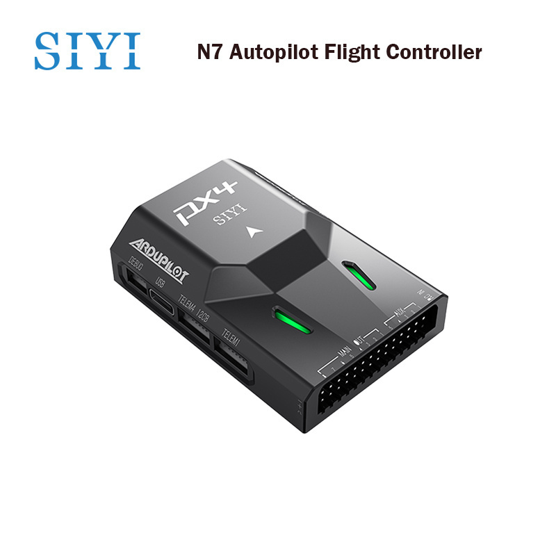 SIYI N7 Autopilot Flight Controller Compatible with Ardupilot and PX4 Ecosystem M9N GPS and 2 to 14S Power Module for Drone UAV