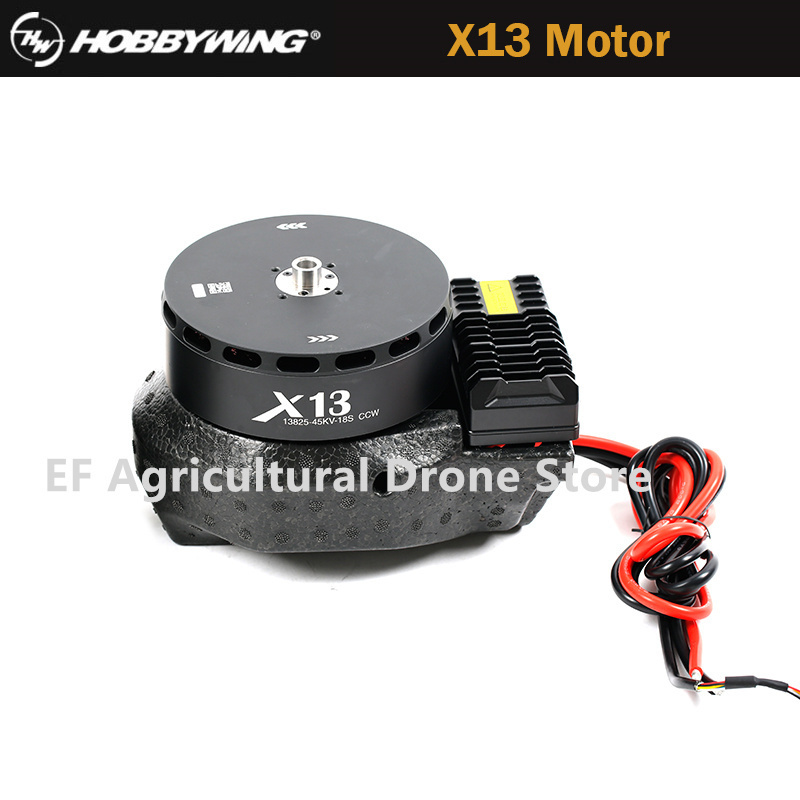 Hobbywing X13 18S Power System Maximum Load 54-56kg for 4-axis 50L Multirotor Agricultural Spraying Drone