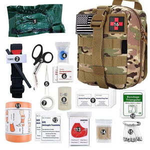 Camping Waterproof Tactical SOS First Aid Kit Backpack Bag Professional Emergency Survival gear Outdoor Medical Survival Kit