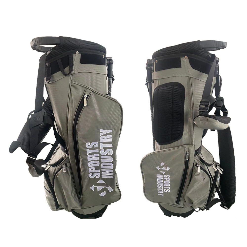 Wholesale Tour Stand Bag Water-Repellent Golf Bags Ultra-Lightweight 14 Dividers Canvas Hybrid Carry Stand Bag