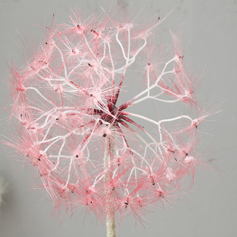 Artificial Dandelion Flowers Bouquet Decor Dandelion Flowers Artificial Plastic Flowers for Home wedding decor