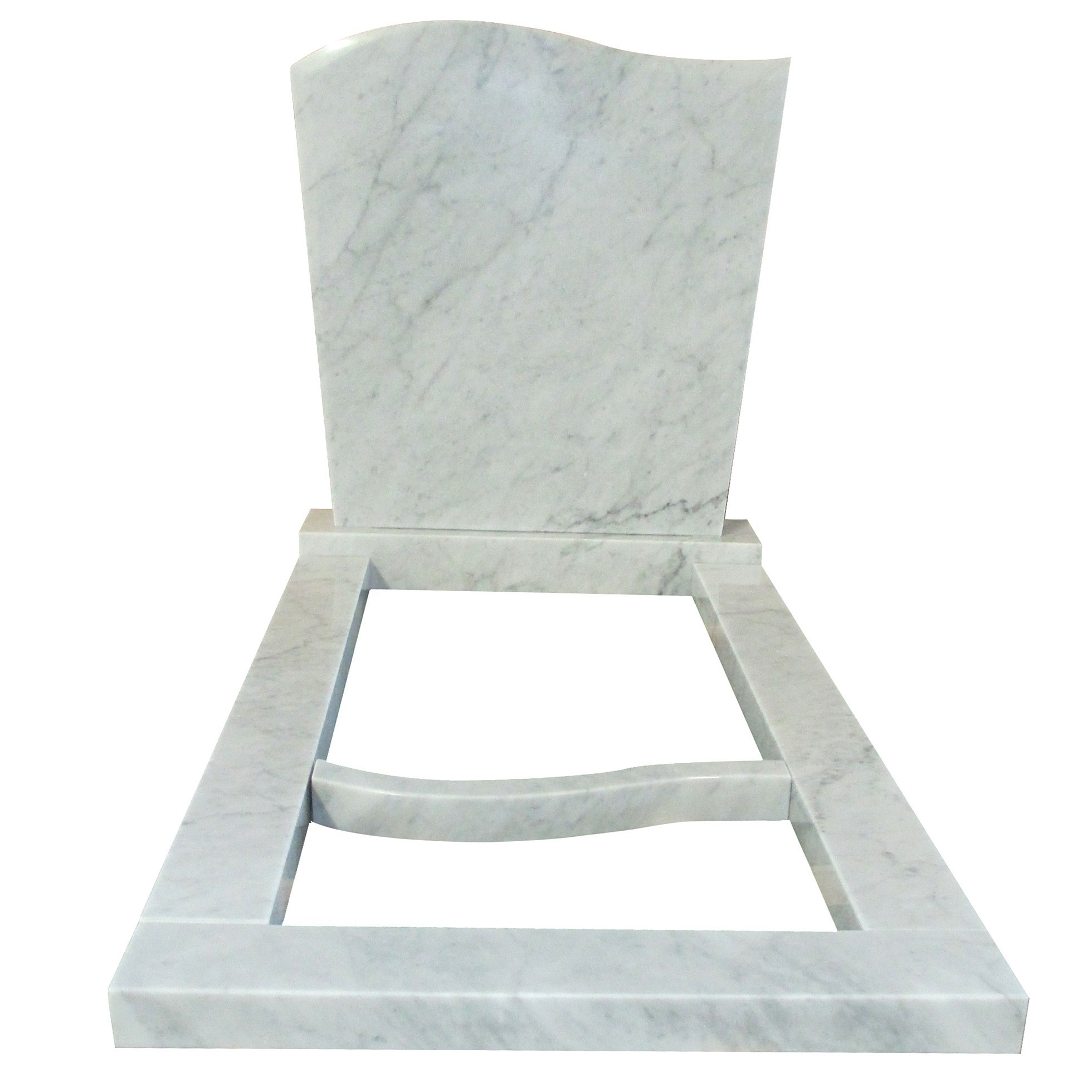 White Marble Tombstone gravestone