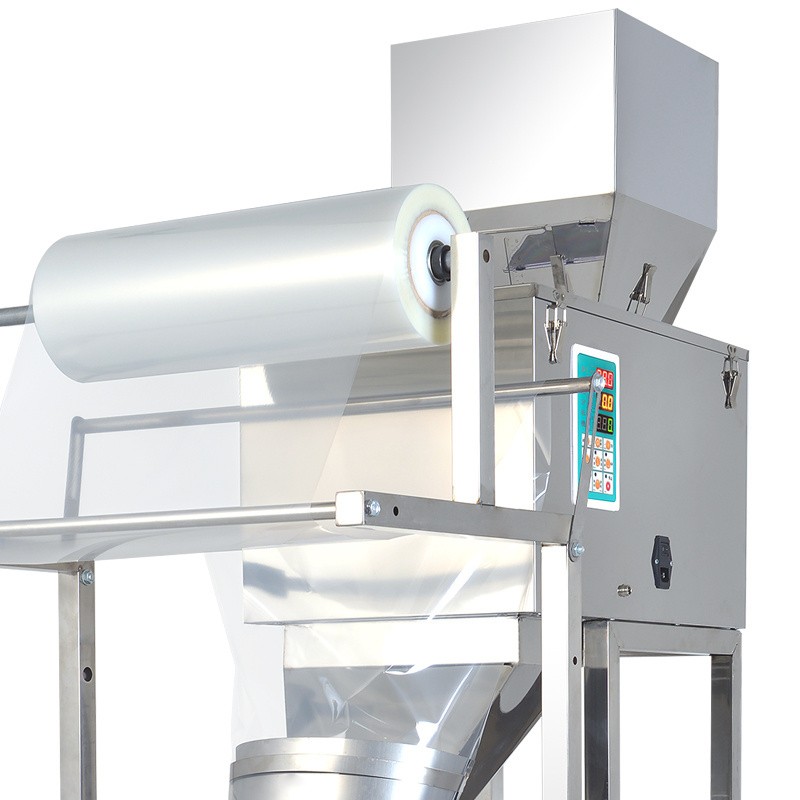 Fully automatic food snack packing sealing machine popcorn sunflower seed peanut pistachio bag packaging machine