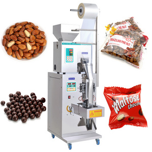 Snack food pouch commercial packaging machine multi-function cookies chocolate peanut popcorn filling sealing machine