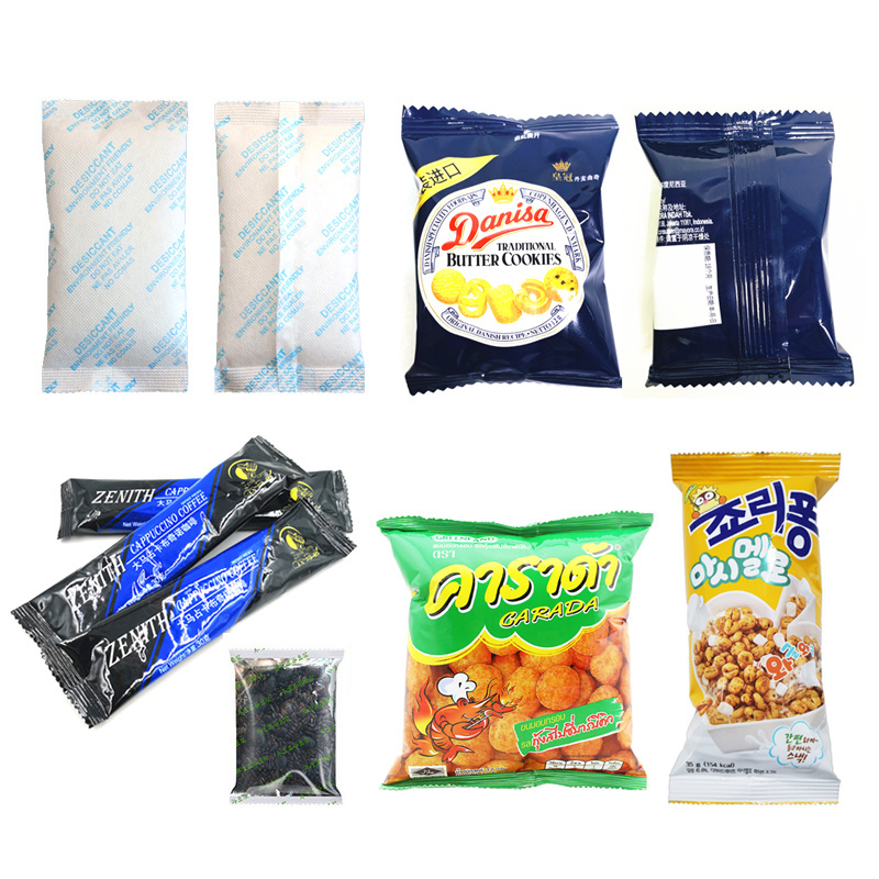 Snack food pouch commercial packaging machine multi-function cookies chocolate peanut popcorn filling sealing machine