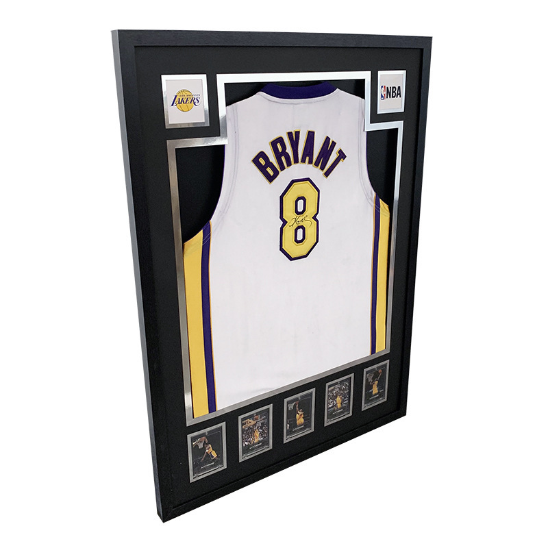 Wooden Baseball Basketball Shirt Wall Display Shadow Box Large Wood Football Jersey Frame