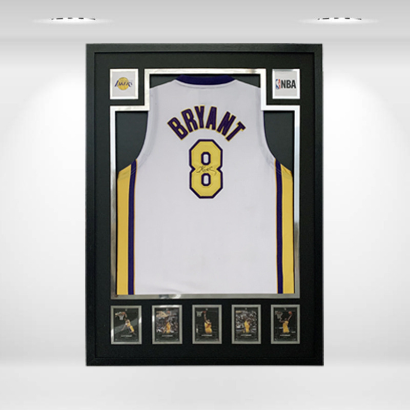 Wooden Baseball Basketball Shirt Wall Display Shadow Box Large Wood Football Jersey Frame