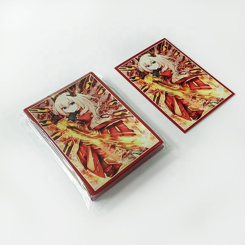 Premium Art Printed Card Sleeves For Board Tcg Mtg Custom Anime Yugioh Game Cards Trading Game Sleeve