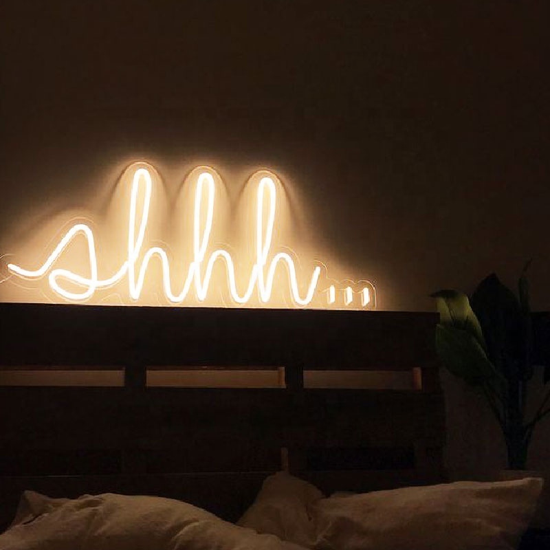 Clear Acrylic Panel Silicone Custom Neon Bedroom Sign DC 12V Customized 80 Solar Led Neon Lights High Brightness LED Neon Strip