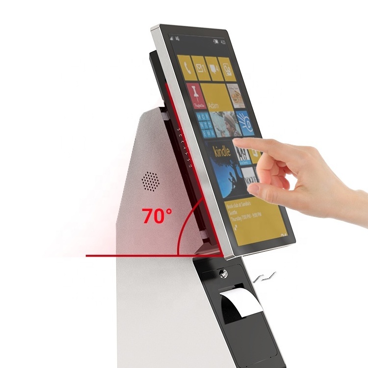 Touchscreen Desktop Self checkout Kiosk Android Pos all in one Cashless POS Payment Kiosks