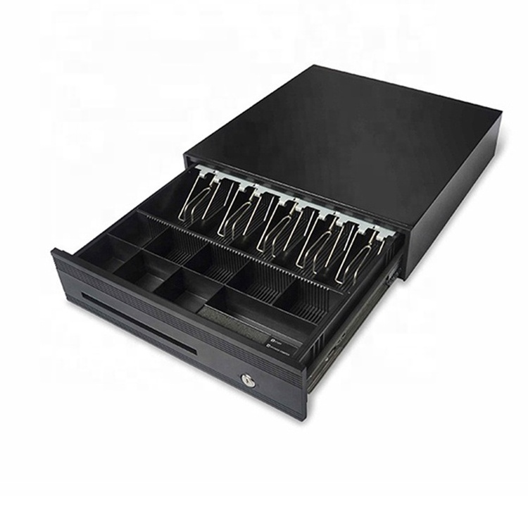 Manufacturer Factory POS Adjustable Coin Tray Electrical Safe SK-425 Small Cash Drawer