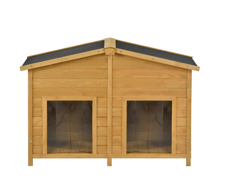 Heated Double Large Warm Large Insulated Dog House Outdoor Dog Kennel Insulated Large Xl Outdoor Dog House With Divider