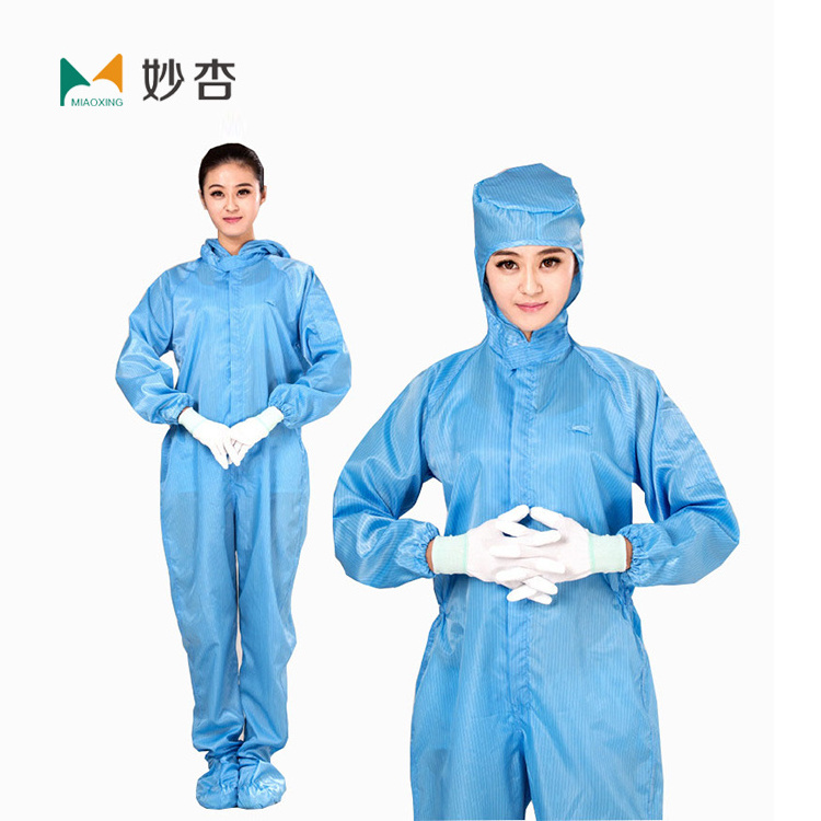 High Quality Professional Supplier Esd Cleanroom Apparels,Anti Static  Clean Room Esd Clothing Suit