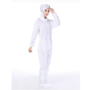 Summer Dustproof Workwear Men Women Work Overalls Clean Room Anti-Static Protective Suit Coveralls