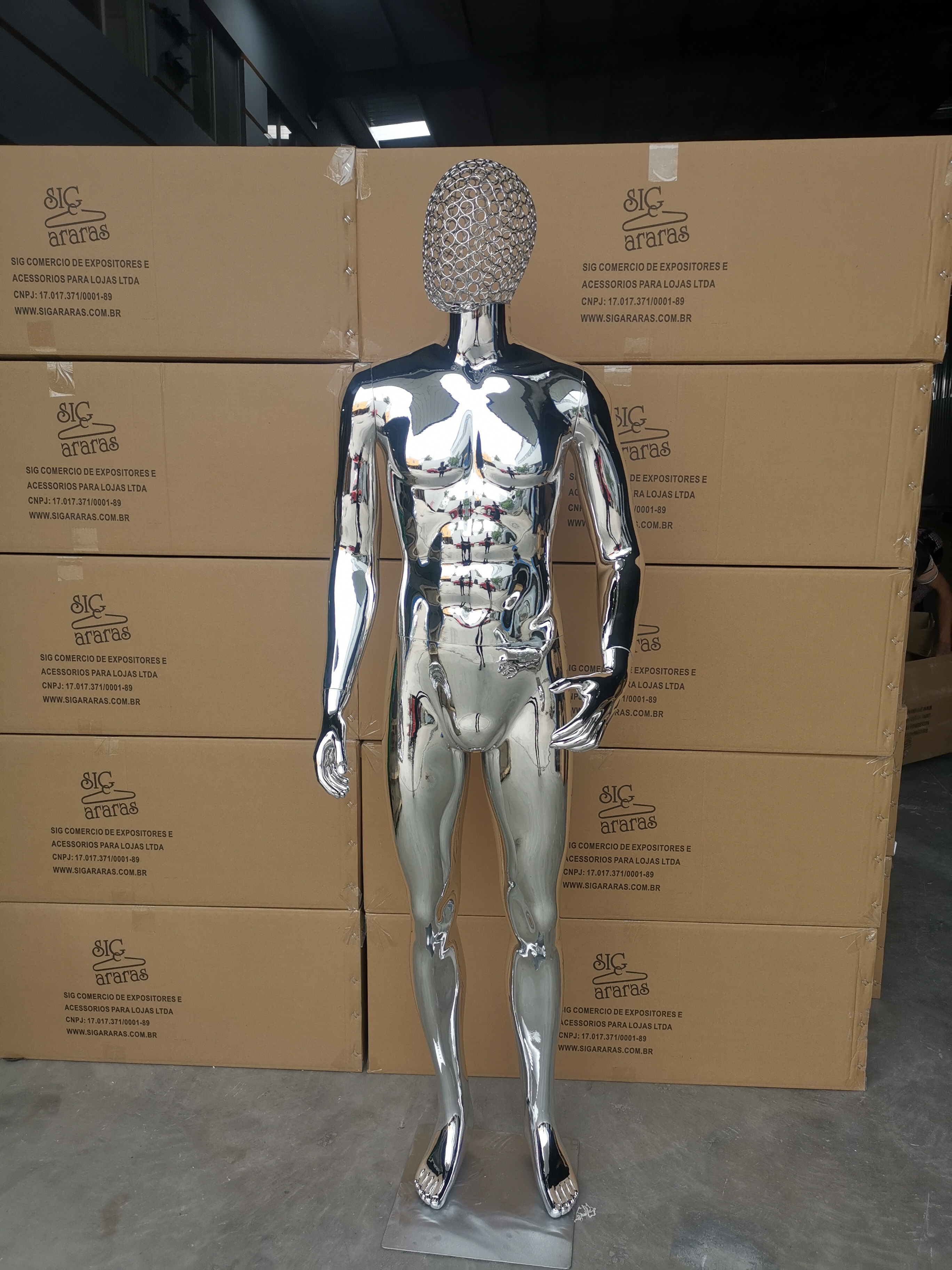 Hot Selling Dummy Chrome Gold Silver Mannequin