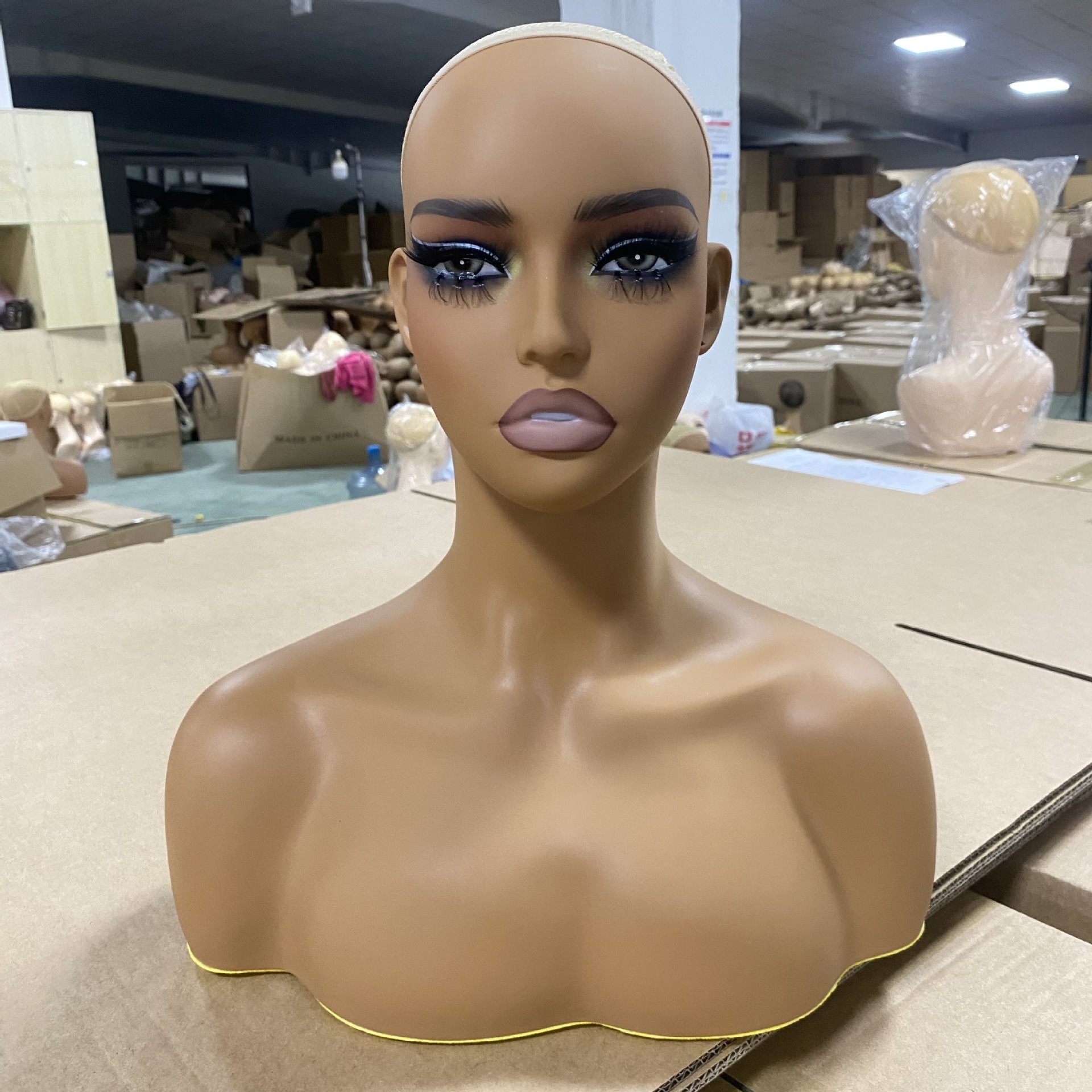 Hot Selling Female Mannequin Head Without Hair