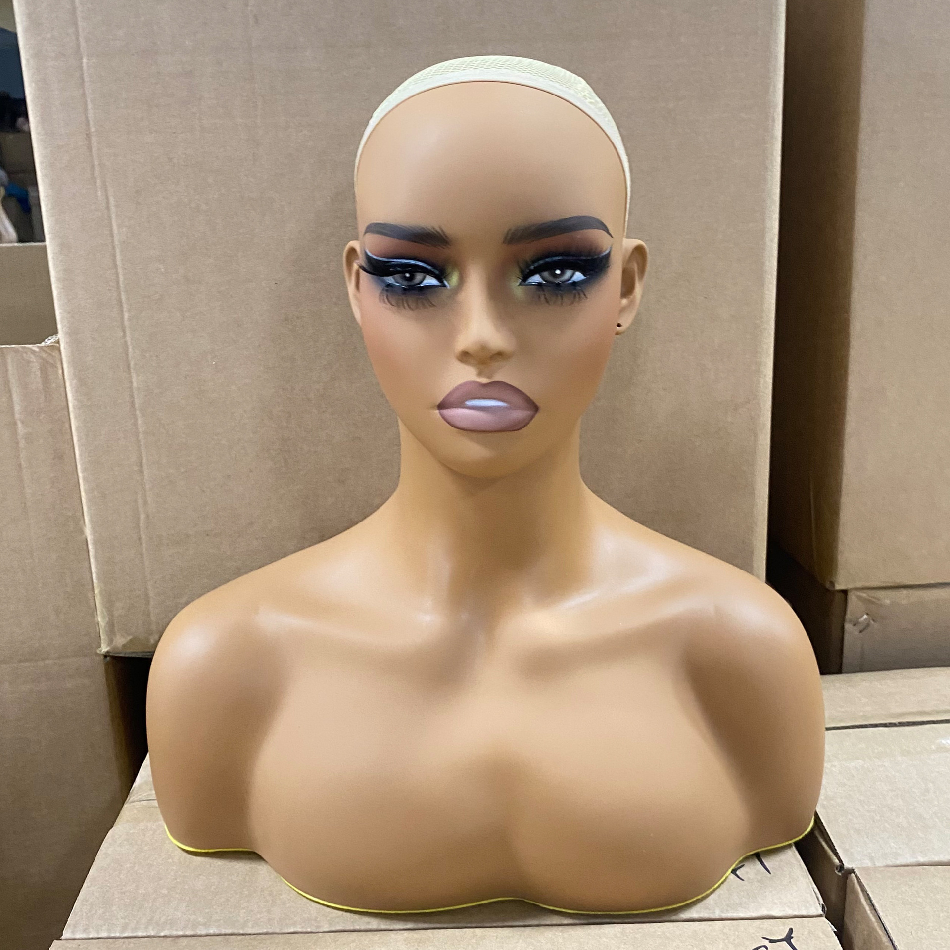 Hot Selling Female Mannequin Head Without Hair