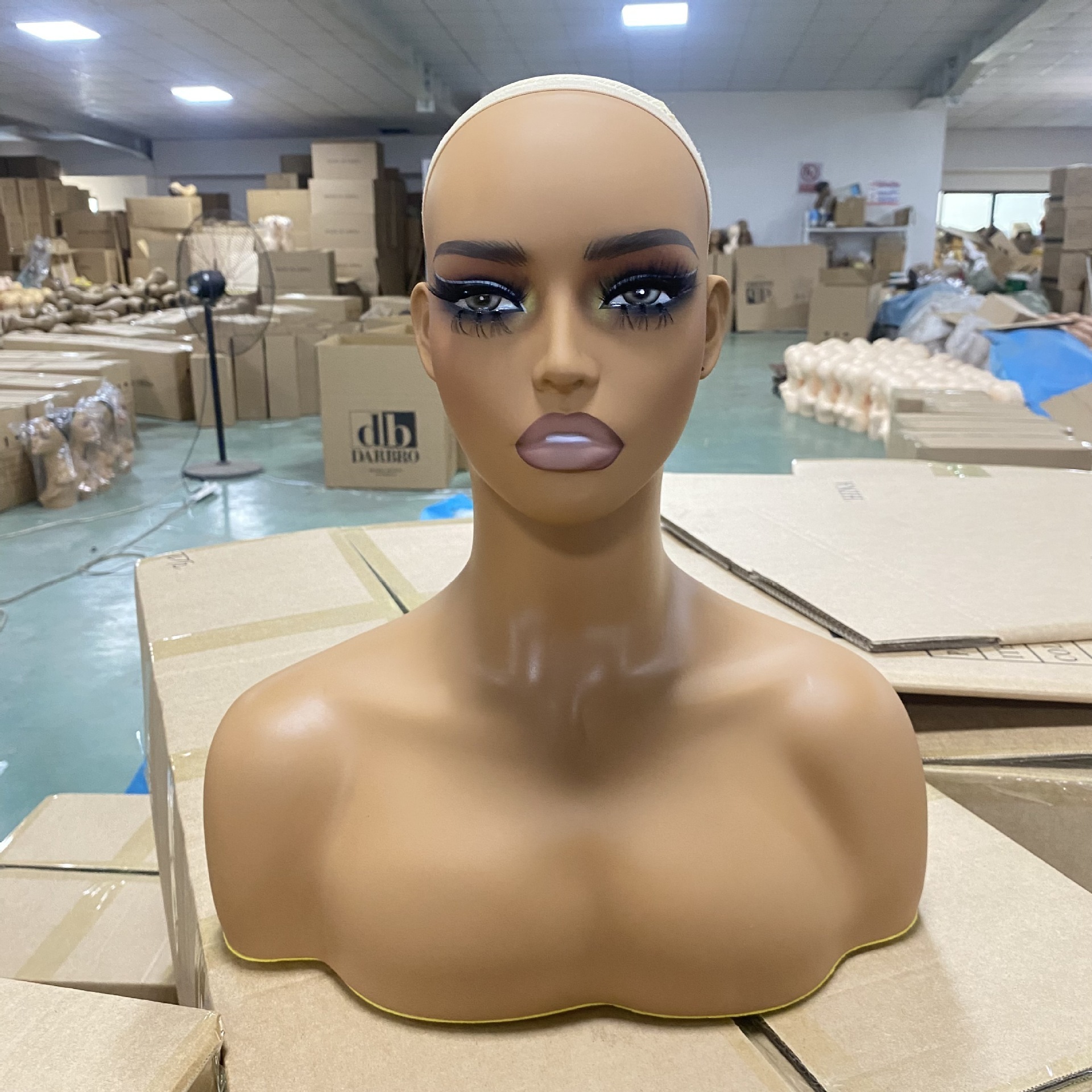 Hot Selling Female Mannequin Head Without Hair