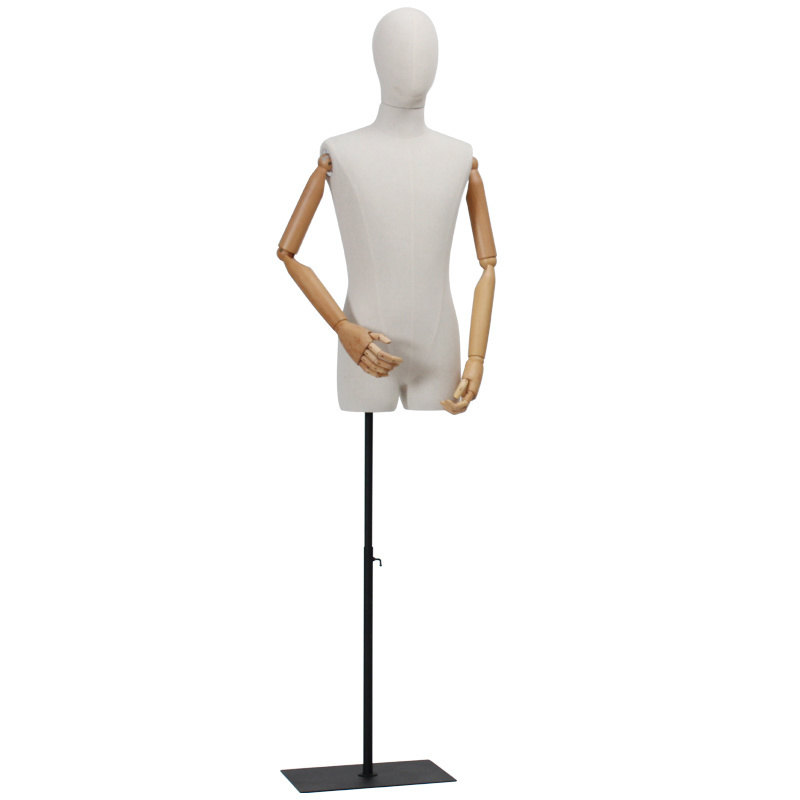 Mannequin Male Torso On Stand