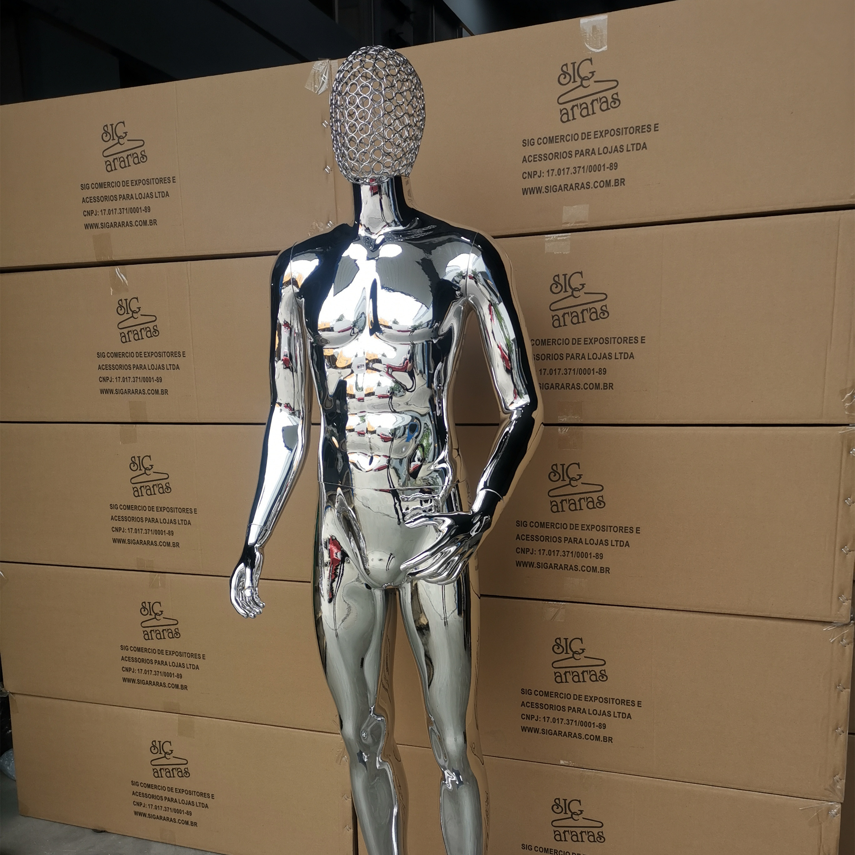 Hot Selling Dummy Chrome Gold Silver Mannequin