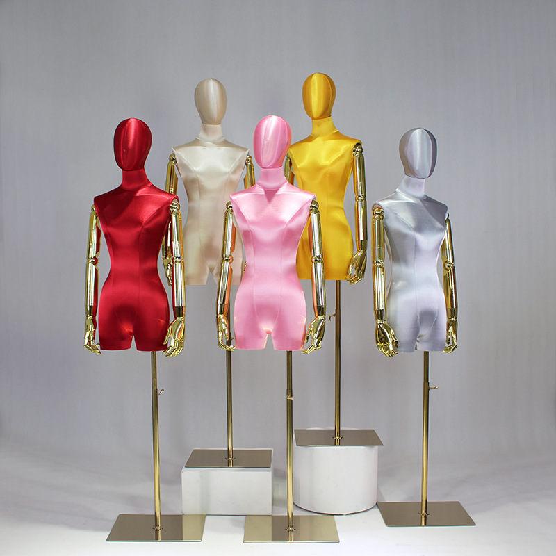 Fashion Upper Body Female Mannequin With Head