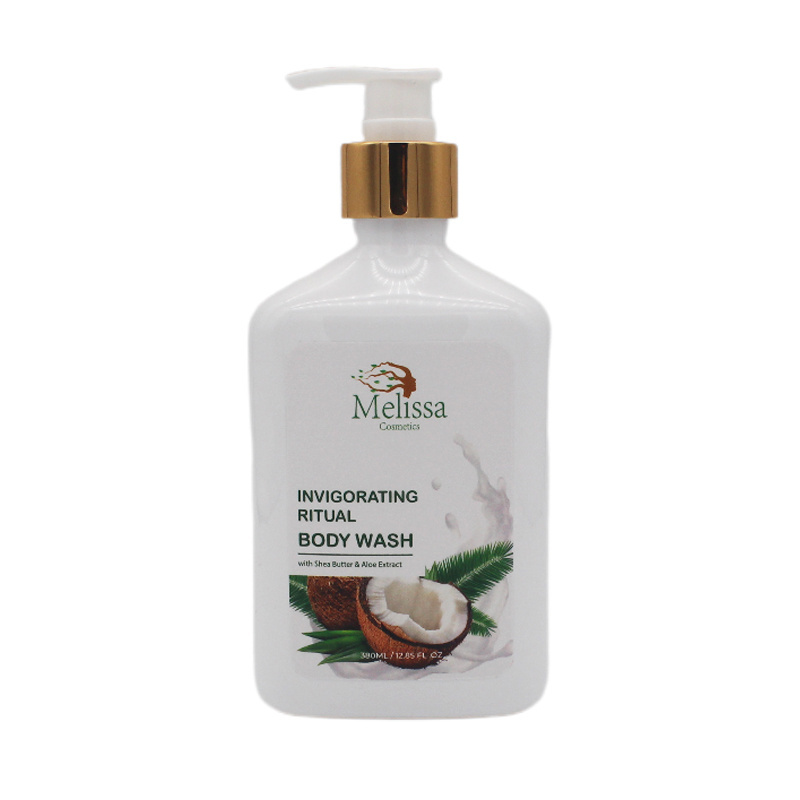 BW03 Private Label Oem Skin Care Papaya Whitening Lightening Bath Shower Gel 380ml Kids Organic Scented Body Wash