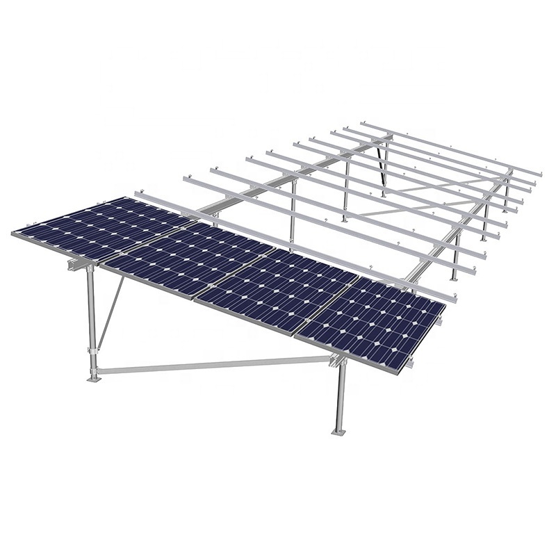 Chinese Factory Custom Design & Manufacture Flexible Railless Solar Panel Stand