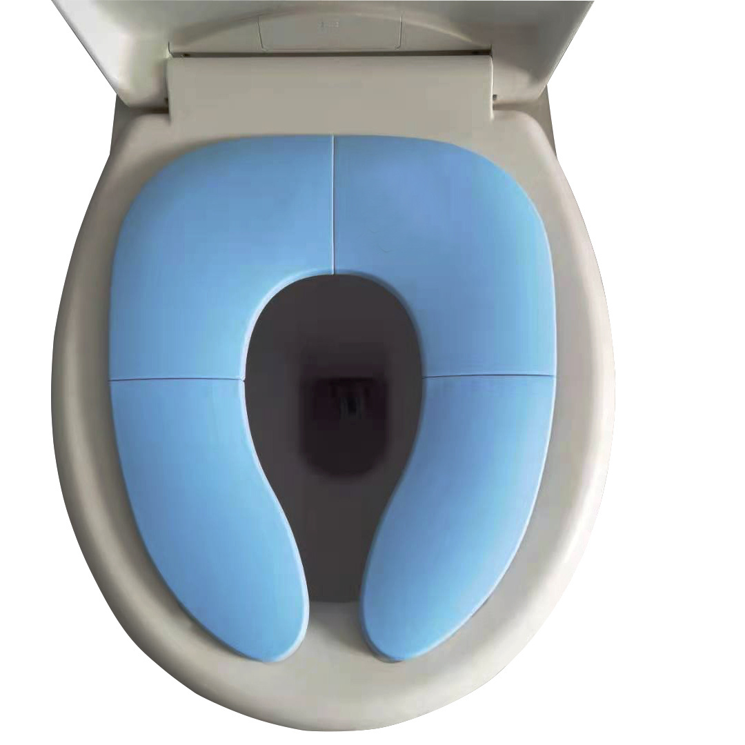 NETE hot sell non Slip No Falling Travel Folding Portable Potty Training Seat Fits Most Toilets