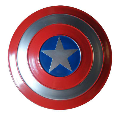 Newart handing and handheld captain America shield decor metal kids wall art for room decor