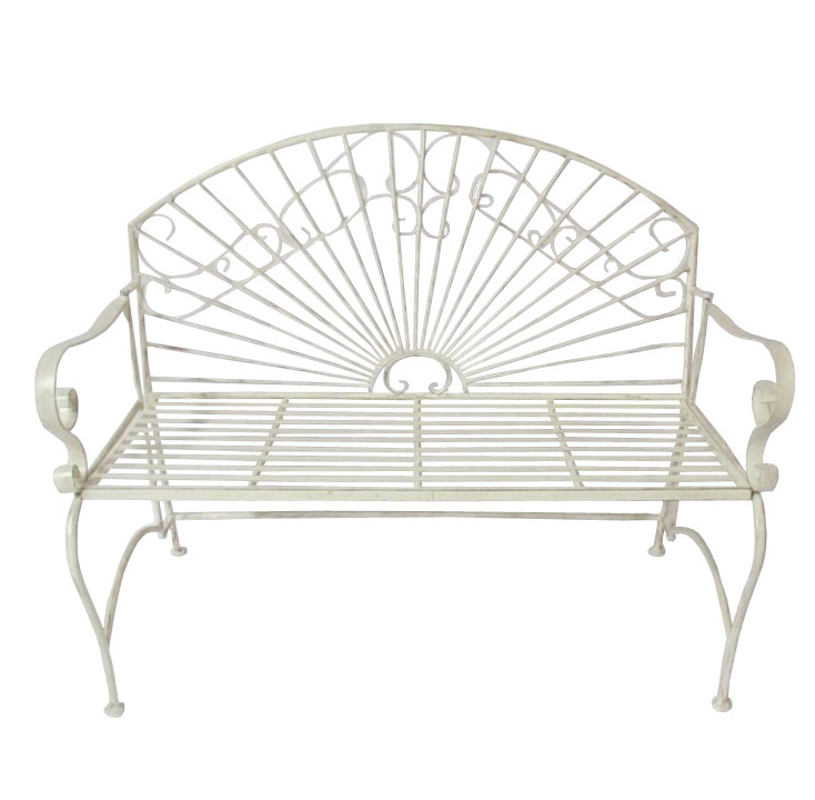 Garden Bench Outdoor Bench Patio Bench for Outdoors Metal Porch Clearance Work Entryway Steel Frame Furniture for Yard