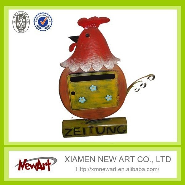 decorative outdoor mailboxes for sale animal shape mail box for German mailbox for ZEITUNG