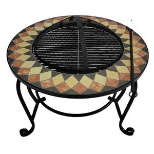 Fire Pit Metal Wood Burning Lightweight Portable Patio Outdoor Firepit Backyard Fireplace Included Tool