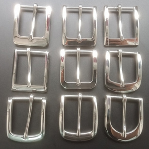 40mm Durable stainless steel belt buckle 1-1/2 inch pin buckle for man