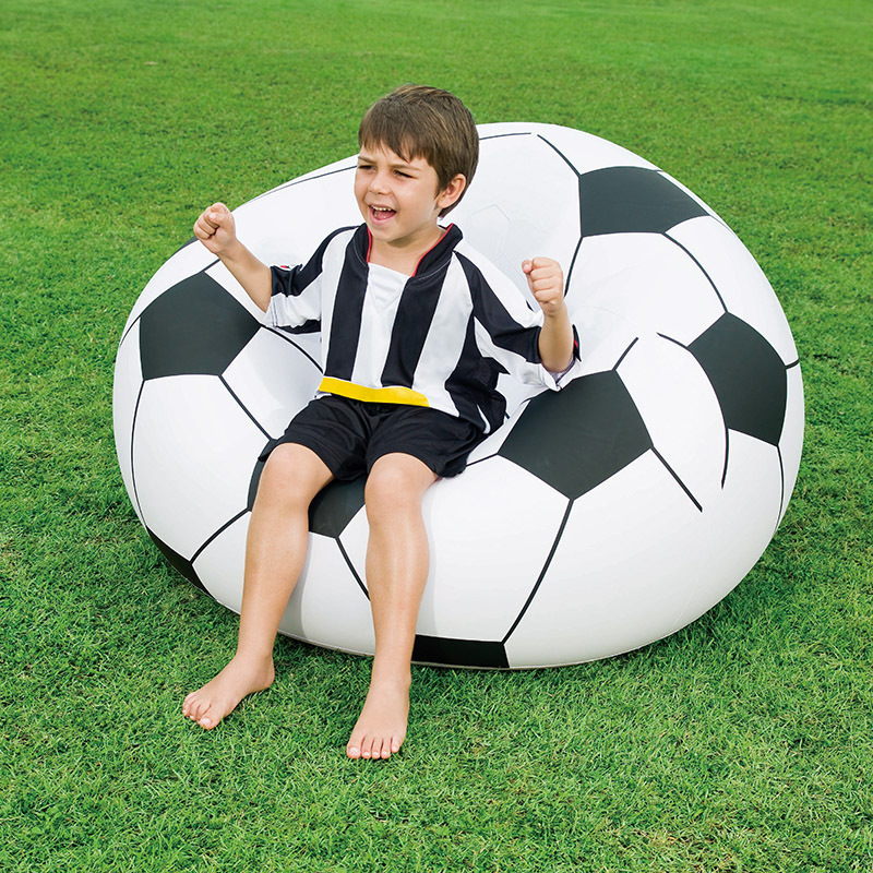 Bestway 75010 inflatable PVC Soccer chair