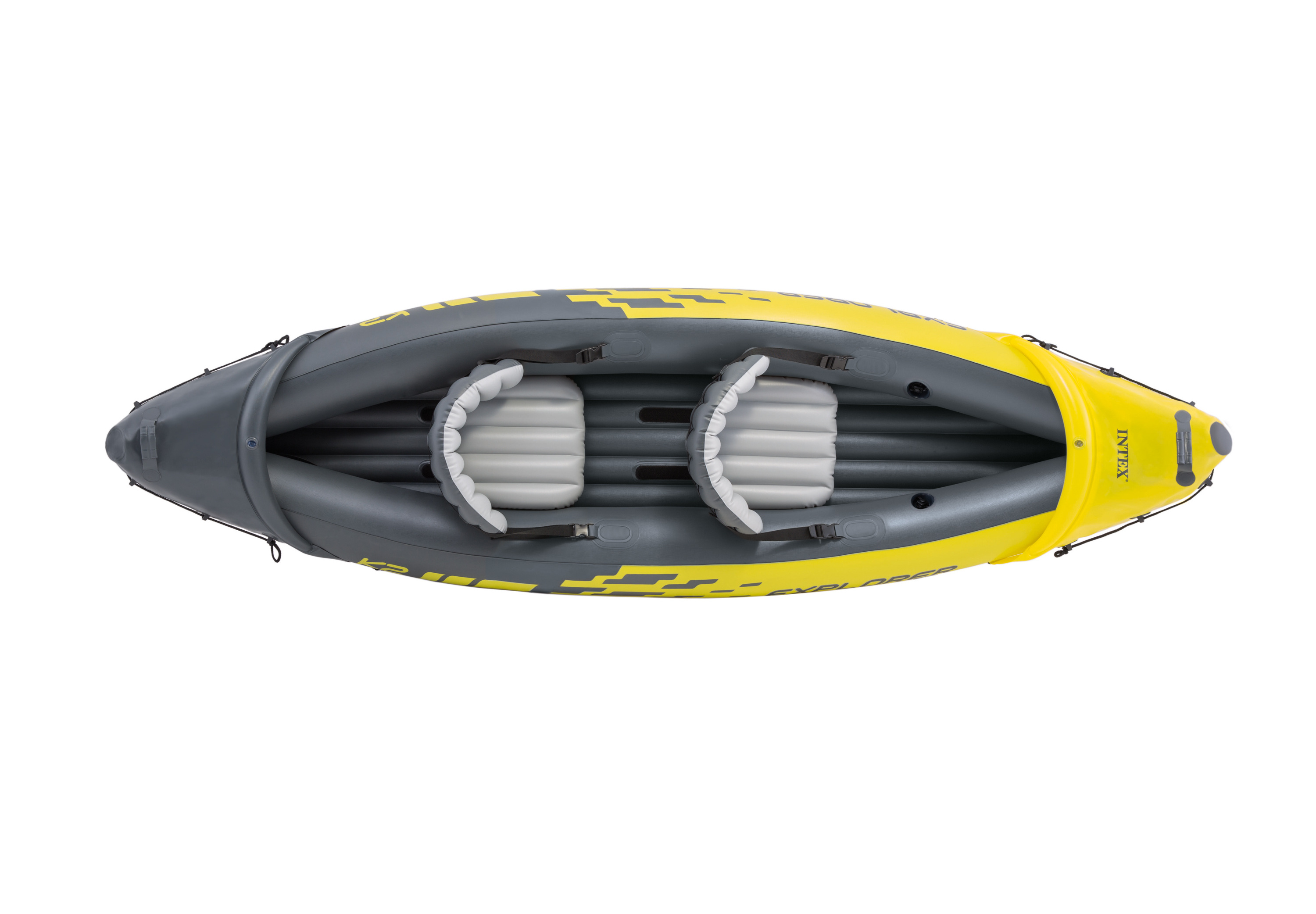 Intex 68307 K2 Kayak 2 Person Outdoor Inflatable Rowing Fishing Rafting Canoe Boat Inflatable Kayak rib plastic boat