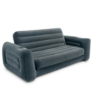 INTEX 66552 Inflatable Indoor Outdoor Chair Pull-Out Air Beds Sofa