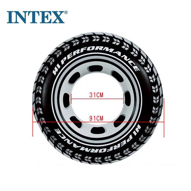 Intex 59252 Summer Swimming Pool Tire Tube water inflatable Swimming Pool