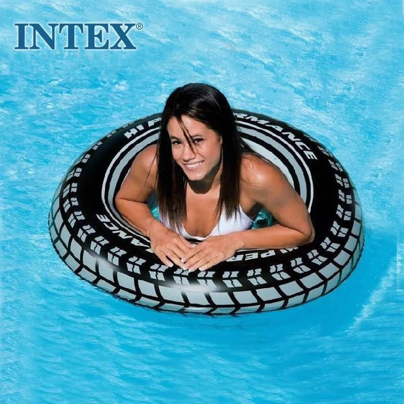 Intex 59252 Summer Swimming Pool Tire Tube water inflatable Swimming Pool