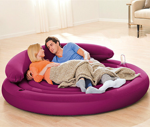 Intex 68881 Guest Bed 191x53 cm Round Inflatable  Daybed Ultra Lounge Sofa