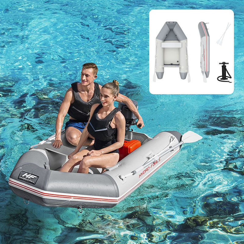 Bestway 65046 Drop stitch material Rowing Boats Small Foldable Pvc Plastic Jet Rafting Rubber Inflatable Catamaran Boats