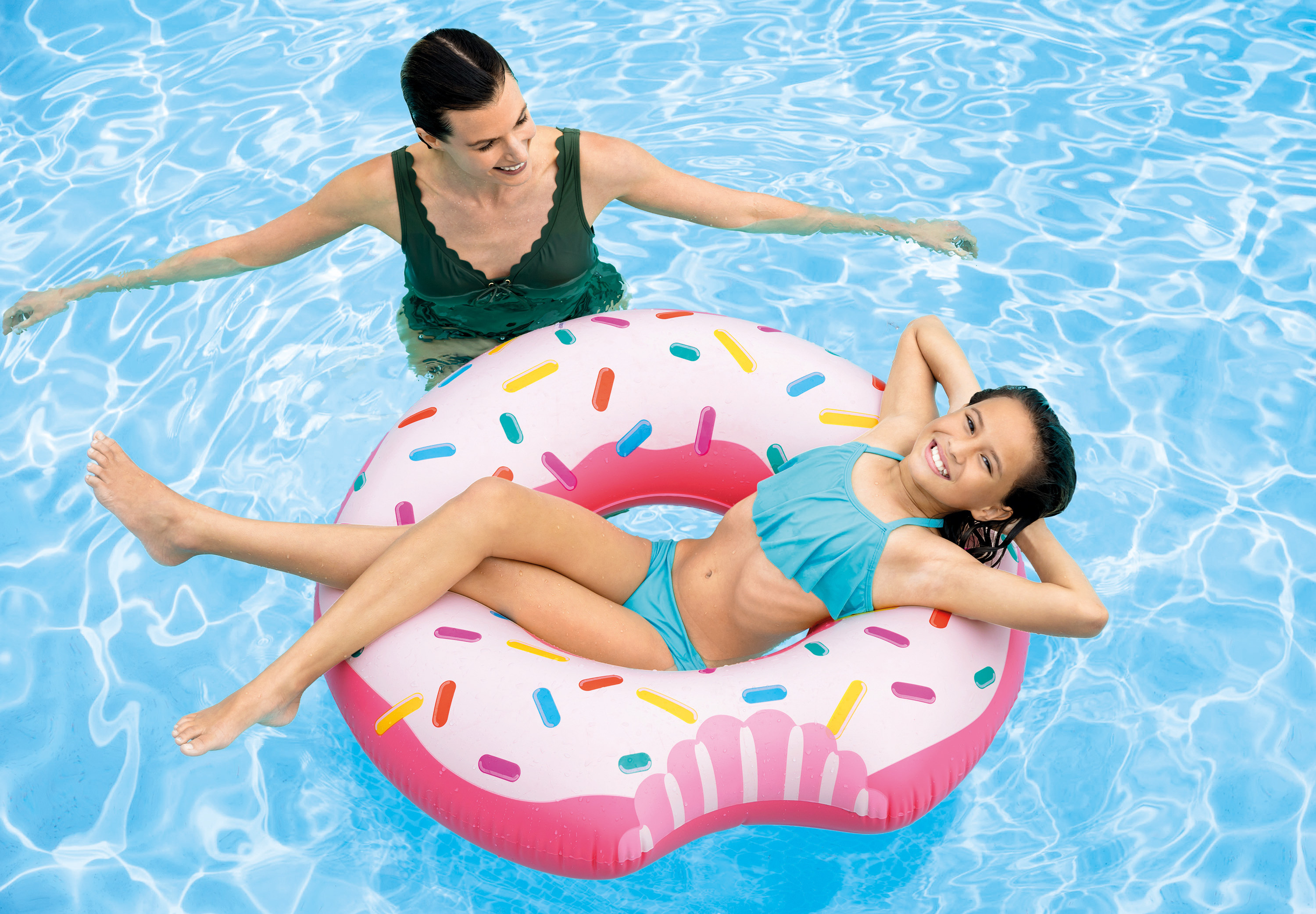 Intex 56265 donut tube cheap price inflatable donut float swimming pool swimming tube