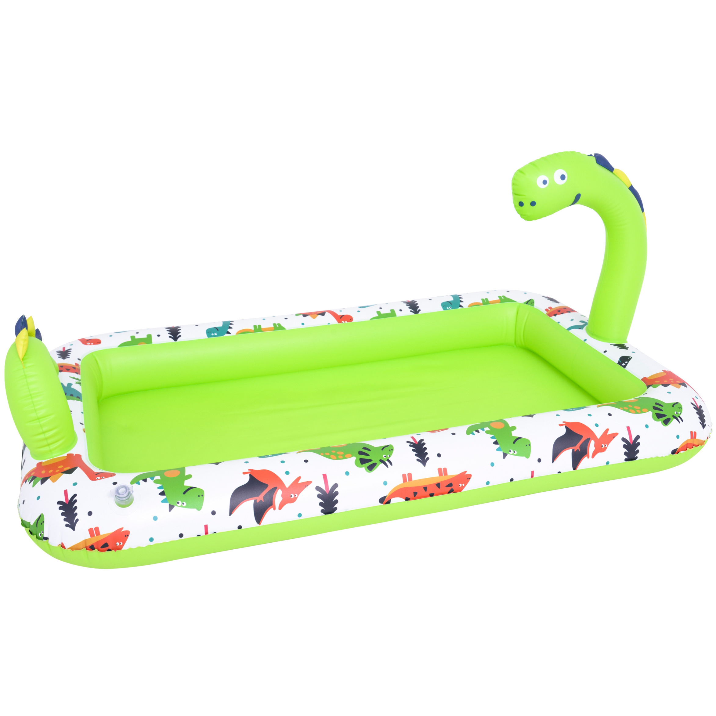 Jilong Avenli Modern Design OEM 24024 Flocked Dinosaur Kids Air Bed Portable Inflatable Outdoor Folding Mattress Hotel Bedroom