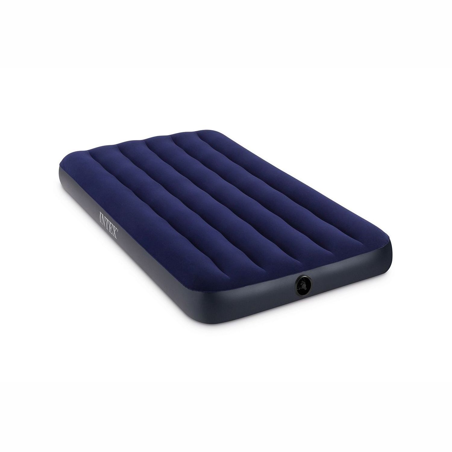 INTEX 64757 Twin Classic Downy Flocked Inflatable Air bed Mattress